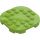 LEGO Lime Plate 6 x 6 x 0.7 Round Semicircle (66789)