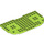 LEGO Lime Plate 8 x 16 x 0.7 with Rounded Corners (74166)