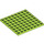 LEGO Lime Plade 8 x 8 (41539 / 42534)