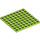 LEGO Lime Plate 8 x 8 (41539 / 42534)