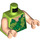 LEGO Limoen Poison Ivy met Limoen Groen Pak Torso (973 / 76382)