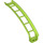 LEGO Lime Rail 2 x 16 x 6 Bow with 3.2 Shaft (26560)