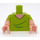 LEGO Lime Shaggy Torso with Light Flesh Arms with Short Lime Sleeves and Light Flesh Hands (973 / 16360)