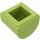 LEGO Limoen Helling 1 x 1 Gebogen (49307)