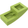 LEGO Lime Slope 1 x 2 Curved (11477)