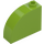 LEGO Lime Slope 1 x 3 x 2 Curved (33243)