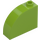 LEGO Lime Slope 1 x 3 x 2 Curved (33243)