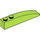 LEGO Lime Slope 1 x 6 Curved (41762 / 42022)