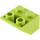 LEGO Lime Skråning 2 x 2 (45°) Omvendt med flatt avstandsstykke under (3660)