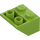 LEGO Lime Skråning 2 x 2 (45°) Omvendt med flatt avstandsstykke under (3660)