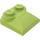 LEGO Lime Slope 2 x 2 Curved with Curved End (47457)
