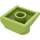 LEGO Lime Luiska 2 x 2 x 0.7 Kaareva ilman kaarevaa päätä (41855)