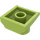 LEGO Limoen Helling 2 x 2 x 0.7 Gebogen zonder gebogen uiteinde (41855)