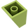 LEGO Lime Slope 2 x 2 x 2 (65°) with Bottom Tube (3678)