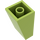 LEGO Chaux Pente 2 x 2 x 3 (75°) Goujons creux, surface rugueuse (3684 / 30499)