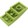 LEGO Limoen Helling 2 x 4 Gebogen (93606)