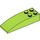 LEGO Lime Slope 2 x 6 Curved (44126)