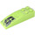 LEGO Lime Slope 2 x 6 Curved with &quot;6&quot; Left Sticker (44126)