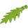 LEGO Lime Små Palm Blad 8 x 3 (6148)