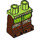 LEGO Lime Sparratus Minifigure Hips and Legs (3815 / 16085)