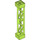 LEGO Lime Support 2 x 2 x 10 Bjelke Trekantet Vertikal (Type 3 - 3 innlegg, 2 seksjoner) (58827)