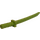 LEGO Limoen Zwaard met vierkante afscherming en kapknop op handvat (Shamshir) (21459)