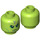 LEGO Lime Talos Minifigure Head (Recessed Solid Stud) (3626 / 45890)