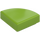 LEGO Lime Tile 1 x 1 Quarter Circle (25269 / 84411)