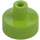 LEGO Limette Fliese 1 x 1 Rund mit Hollow Stange (20482 / 31561)