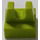 LEGO Citron Vert Tuile 1 x 1 avec Clip (Pas de coupe au centre) (2555 / 12825)