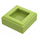 LEGO Lime Tile 1 x 1 with Groove (3070 / 30039)