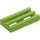 LEGO Citron Vert Tuile 1 x 2 Grille (avec Rainure inférieure) (2412 / 30244)