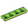 LEGO Lime Tile 1 x 4 with Sonic Grass (2431 / 83476)