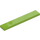 LEGO Lime Tile 1 x 6 (6636)