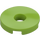 LEGO Lime Tile 2 x 2 Round with Hole in Center (15535)