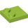 LEGO Lime Tile 2 x 2 with Studs on Edge (33909)