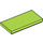 LEGO Lime Tile 2 x 4 (87079)