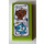 LEGO Chaux Tuile 2 x 4 avec Chien et Chat Photos sur Whiteboard Autocollant (87079)