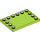 LEGO Chaux Tuile 4 x 6 avec Goujons sur 3 Edges (6180)