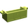 LEGO Limoen Treasure Chest Onderzijde met slots aan de achterkant (4738 / 54195)