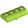 LEGO Lime Scrigno del tesoro Coperchio 2 x 4 con cerniera spessa (4739 / 29336)