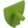 LEGO Lime Triangular Shield (Short) (3846)