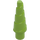 LEGO Lime Unicorn Horn with Spiral (34078 / 89522)