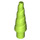 LEGO Lime Unicorn Horn with Spiral (34078 / 89522)