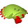 LEGO Lime Venus Flytrap shell (29112)