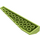 LEGO Lime Wedge 10 x 3 x 1 Double Rounded Right (50956)