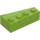 LEGO Lime Wedge Brick 2 x 4 Left (41768)