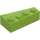 LEGO Lime Wedge Brick 2 x 4 Left (41768)