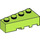 LEGO Lime Wedge Brick 2 x 4 Left (41768)