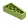 LEGO Lime Wedge Brick 2 x 4 Left (41768)